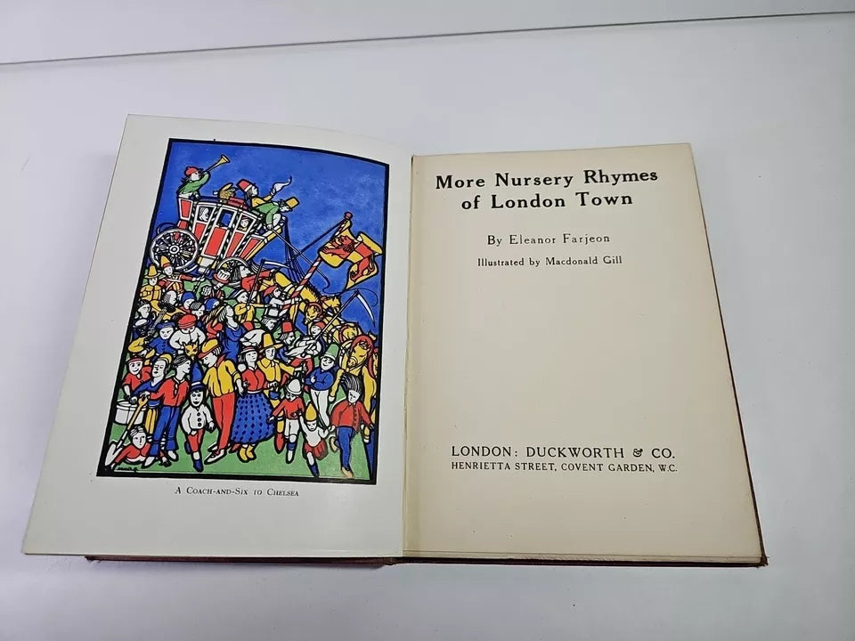 More Nursery Rhymes of London Town by Eleanor Farjeon (1917)