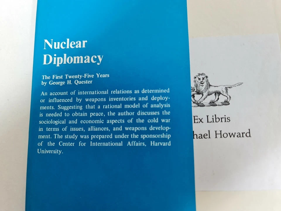 Nuclear Diplomacy: The First Twenty-Five Years by George Quester (1970)