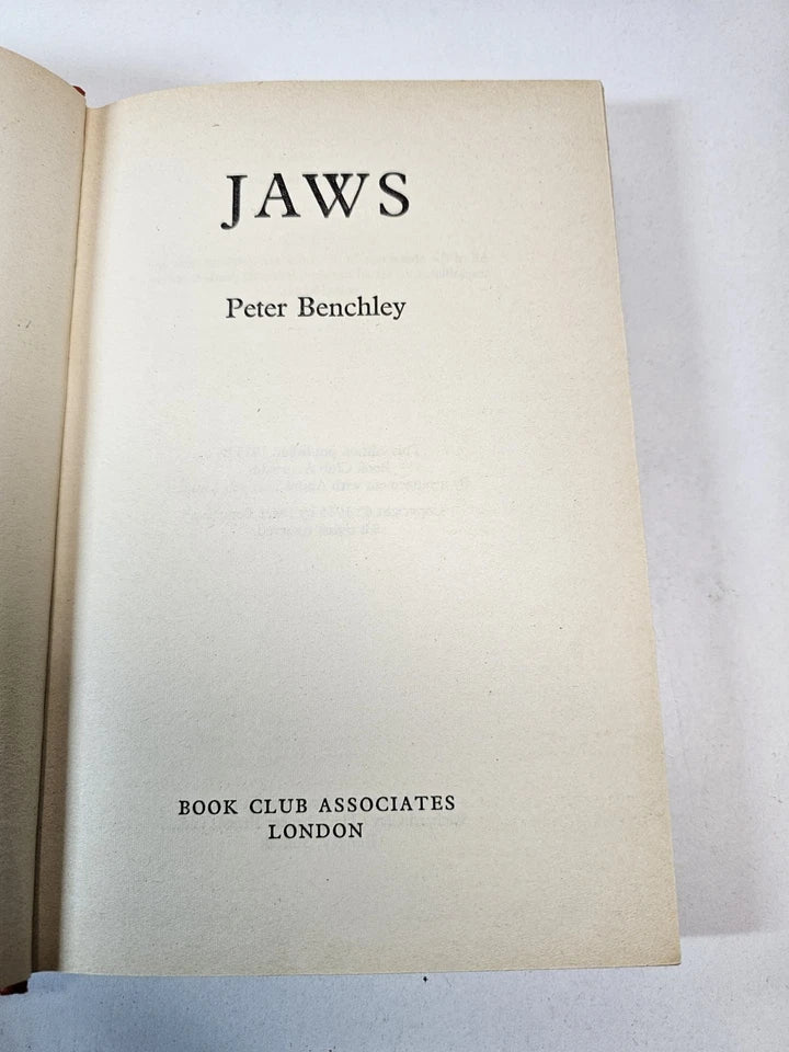 Jaws by Peter Benchley (1975)