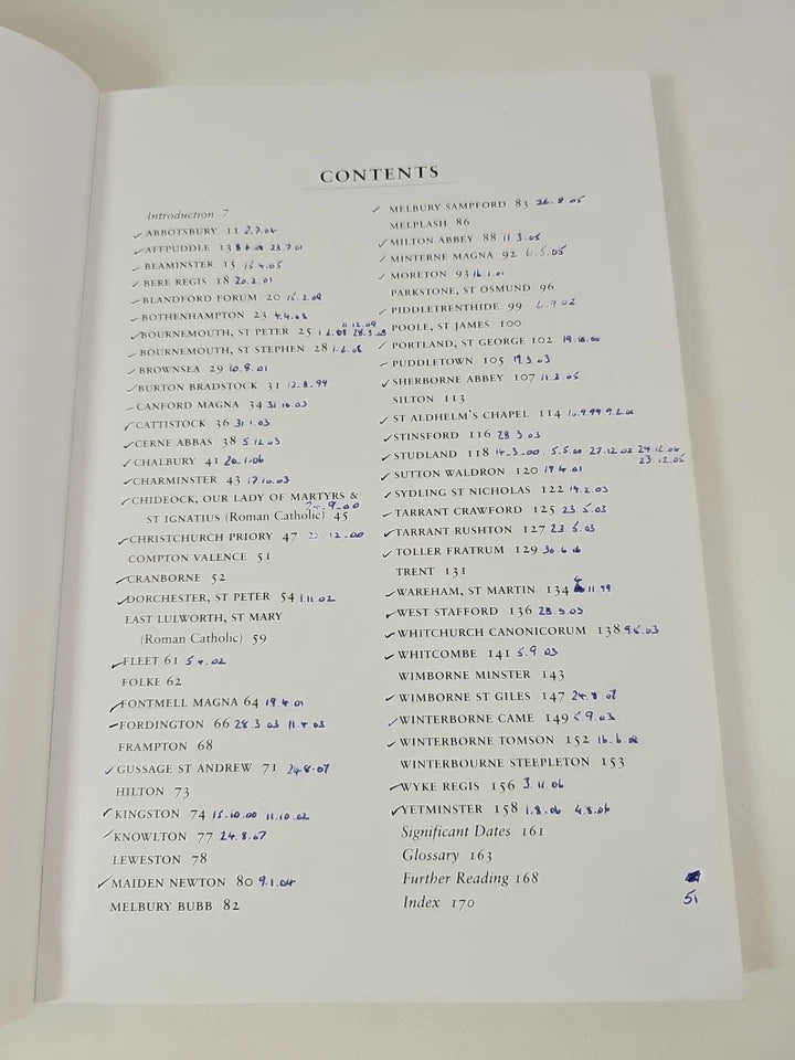 Dorset's Best Churches by Brendan Lehane (2006)