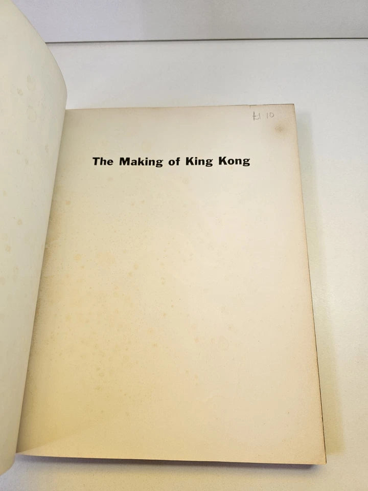 The Making of King Kong by O. Goldner (1977)