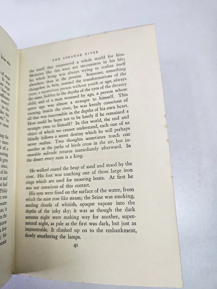 The Strange River by Julian Green (1933 1st Edition)