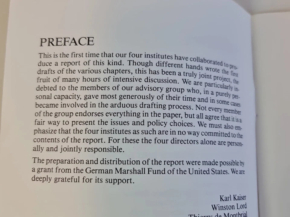 Western Security: What Has Changed? What Should Be Done? by Karl Kaiser (1981)