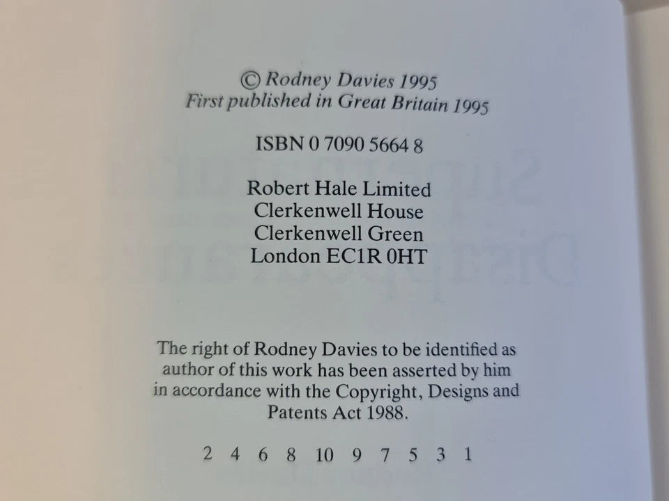 Supernatural Disappearances by Rodney Davies (1995)