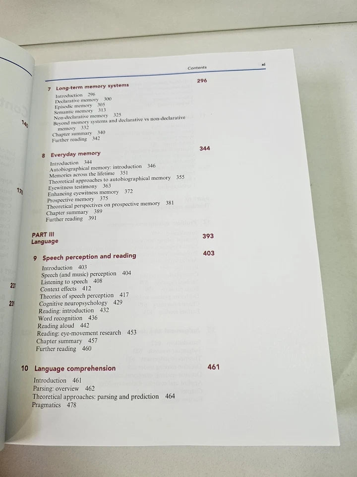 Cognitive Psychology : A Student's Handbook by Mark T. Keane (2020)