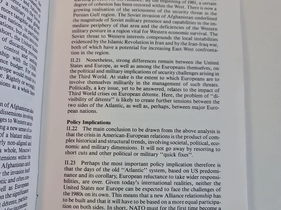 Western Security: What Has Changed? What Should Be Done? by Karl Kaiser (1981)