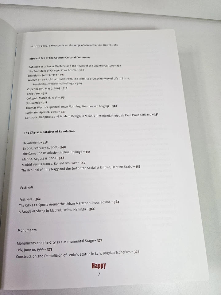 Happy: Cities and Public Happiness in Post-War Europe by Cor Wagenaar (2004)