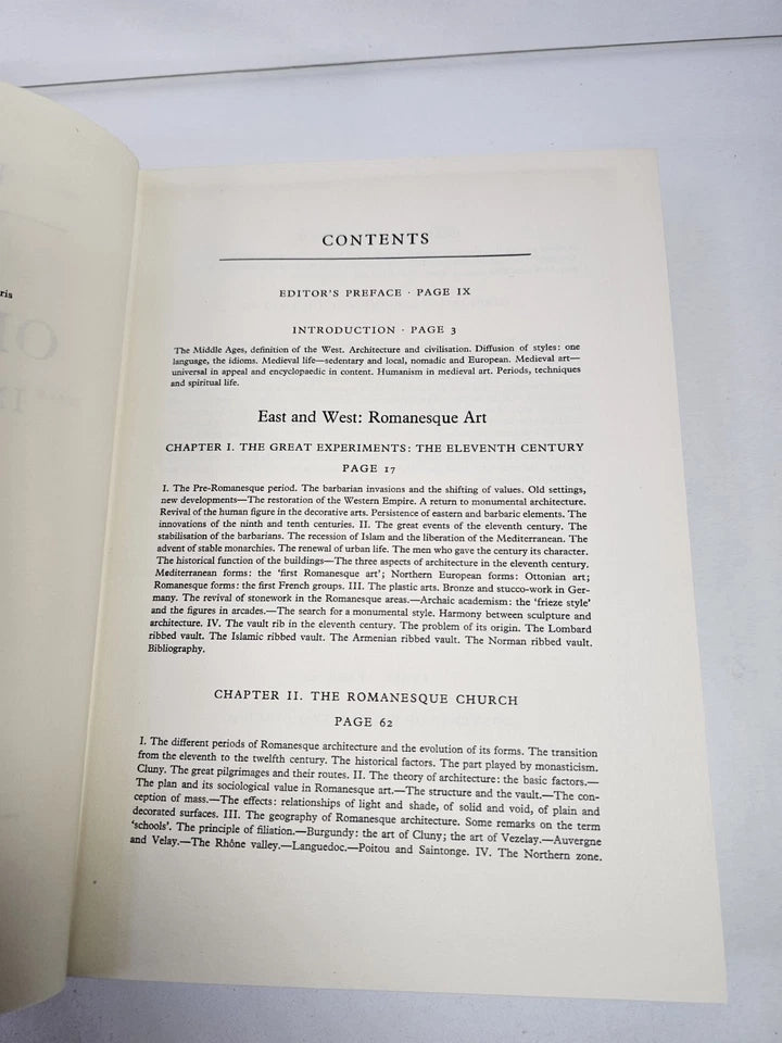 The Art of the West (2 vol set) by Henri Focillon (1963)