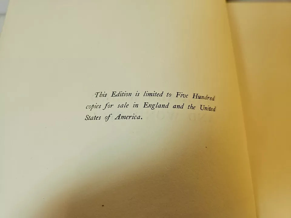 Ballads Weird and Wonderful by Vernon Hill (1912) Limited Ed 1/500