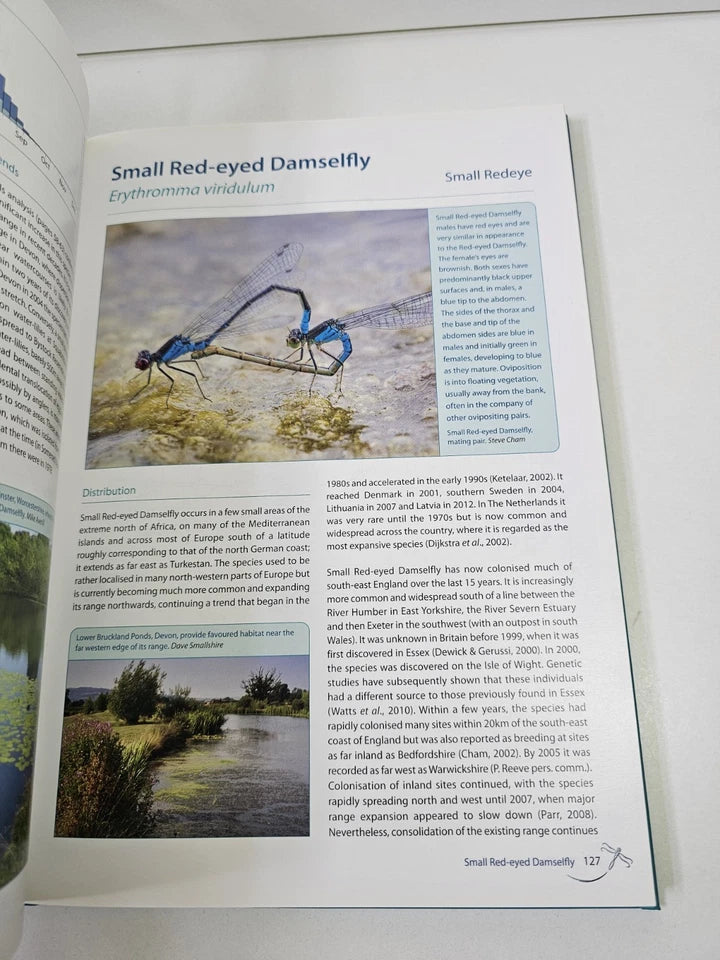 Atlas of Dragonflies in Britain and Ireland by Steve Cham, Pam Taylor (2014)