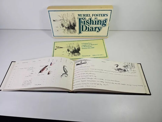 Muriel Foster's Fishing Diary - Hardcover in sleeve 1980