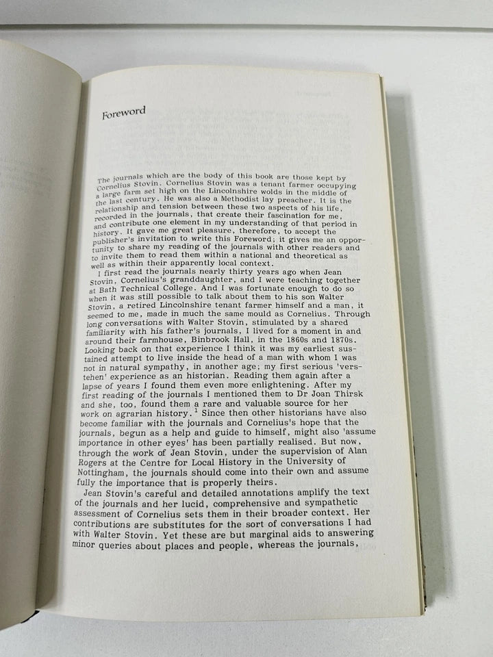 Journals of a Methodist Farmer, 1871 to 1875 by Jean Stovin (1982)