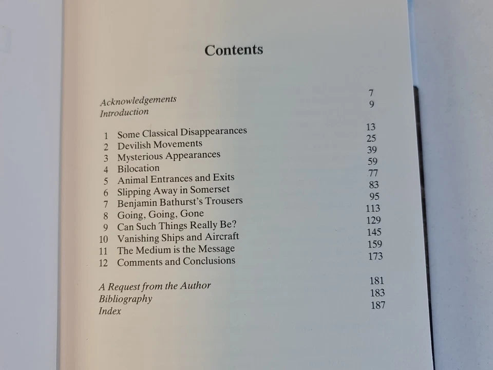 Supernatural Disappearances by Rodney Davies (1995)
