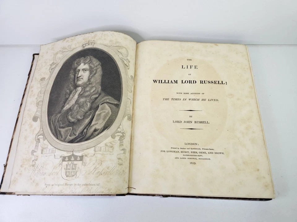 The Life of William Lord Russell (1819)