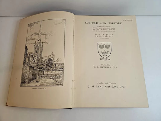 Suffolk and Norfolk by MR James (1930)