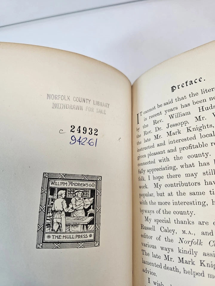 Bygone Norfolk edited by William Andrews (1898)