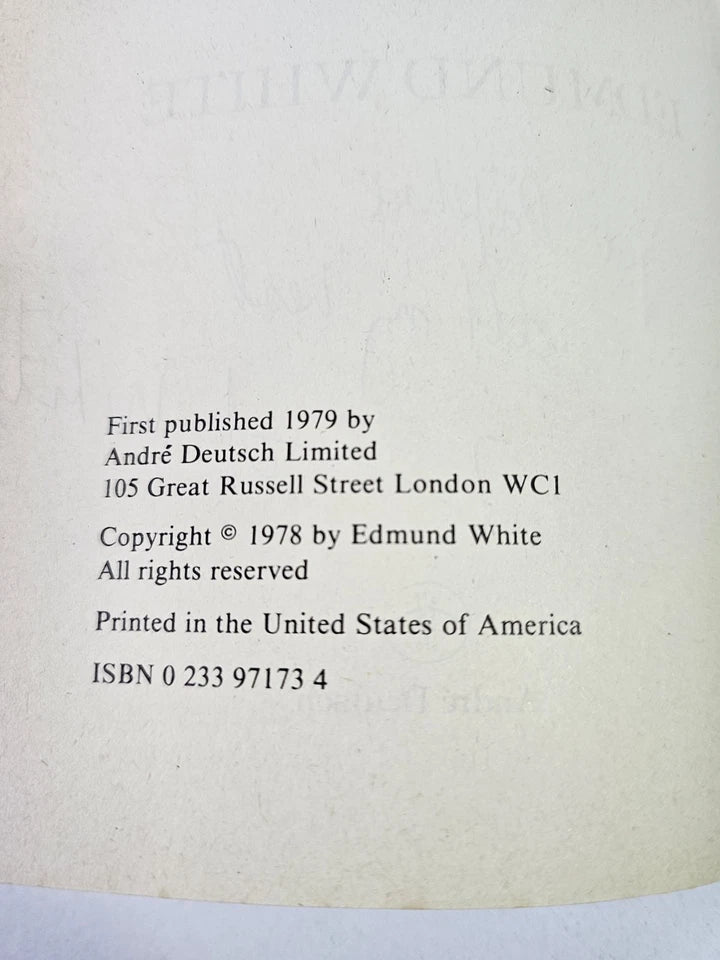 SIGNED Nocturnes for the King of Naples by White, Edmund (1979)