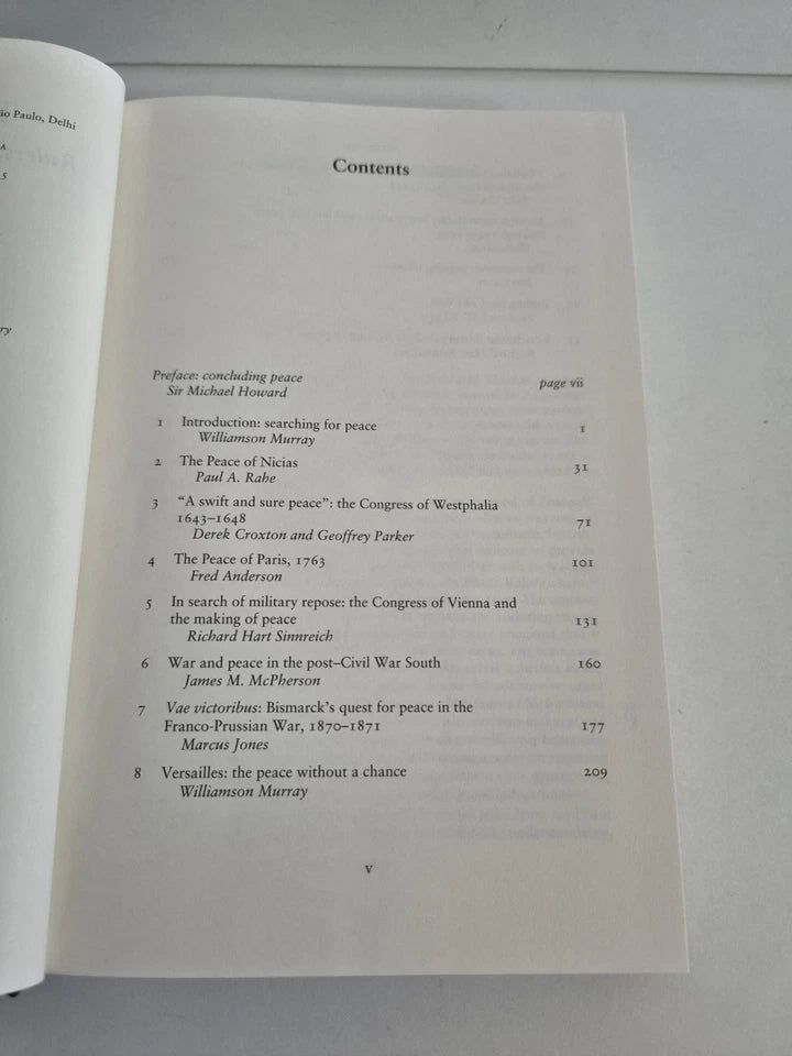 The Making of Peace: Rulers, States, and the Aftermath of War (2009)