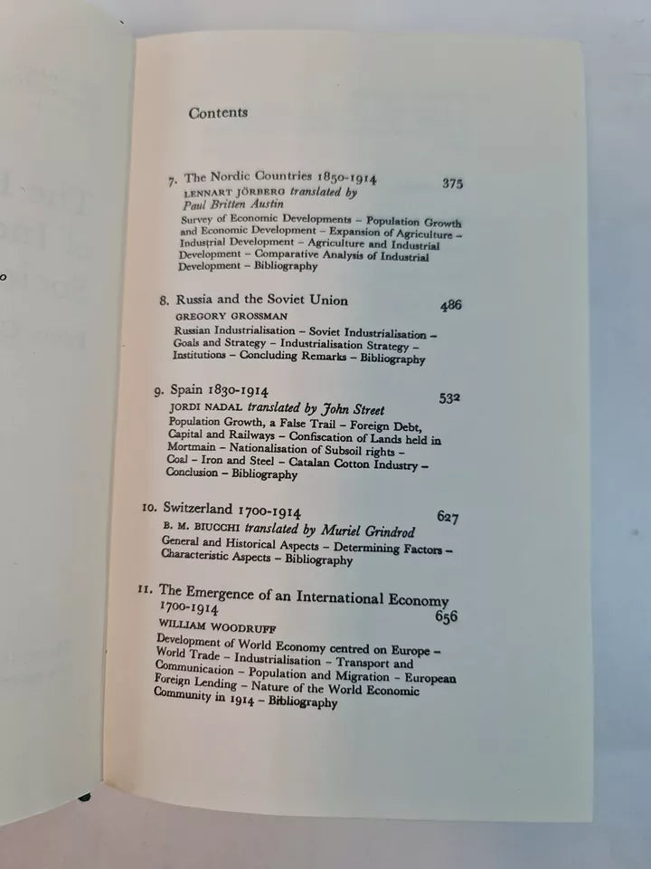 Emergence of Industrial Societies - Vol 4, Part 1 & 2 (1976)