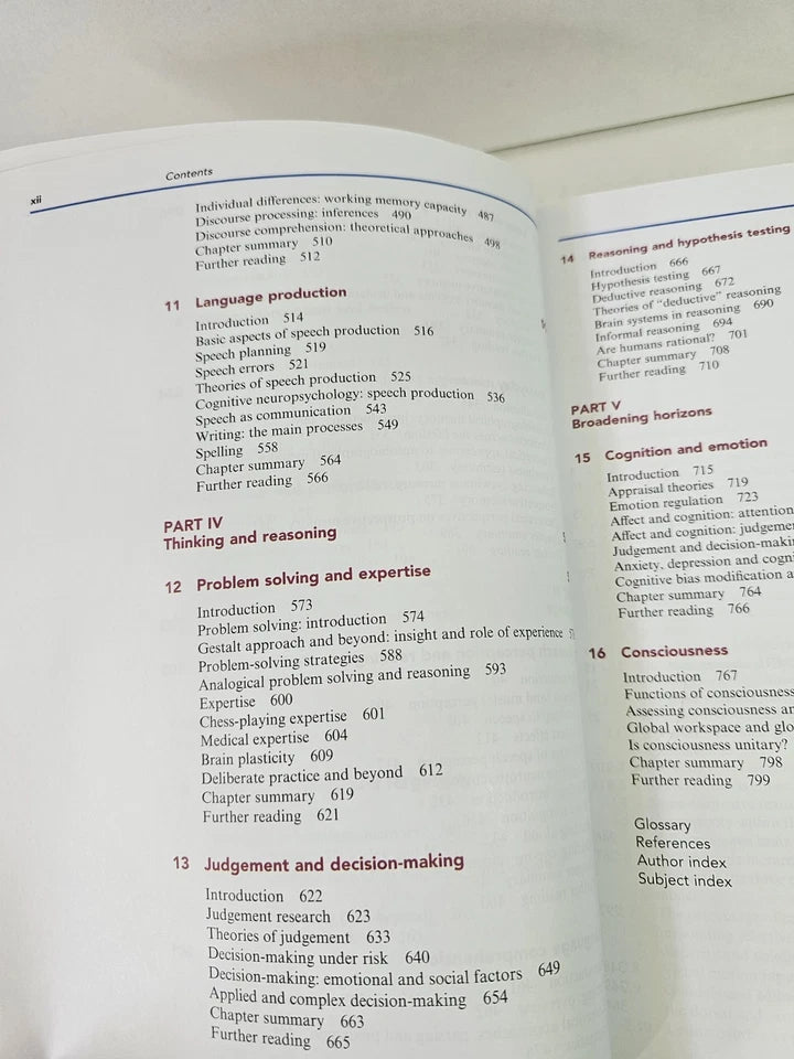 Cognitive Psychology : A Student's Handbook by Mark T. Keane (2020)