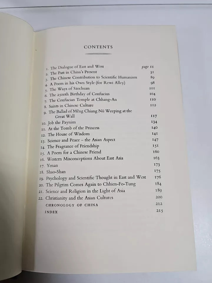 Within the Four Seas: Dialogue of East and West by Joseph Needham (1969)