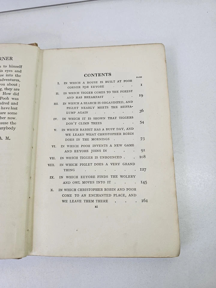 The House at Pooh Corner by A.A. Milne (1928 - 1st Edition)
