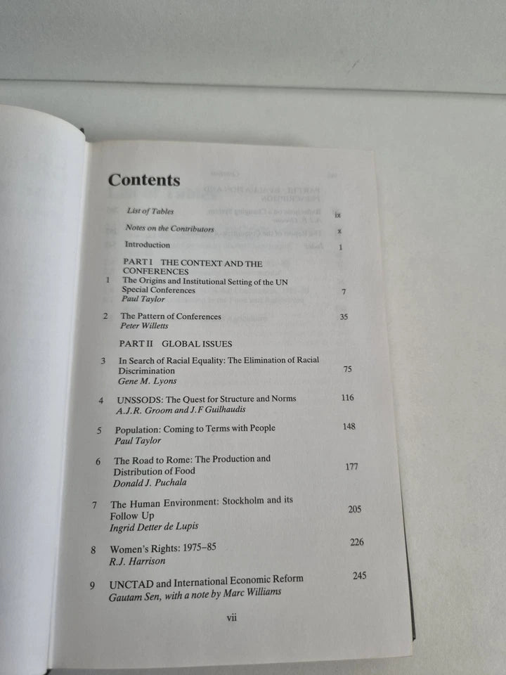 Global Issues in the United Nations Framework (1989)
