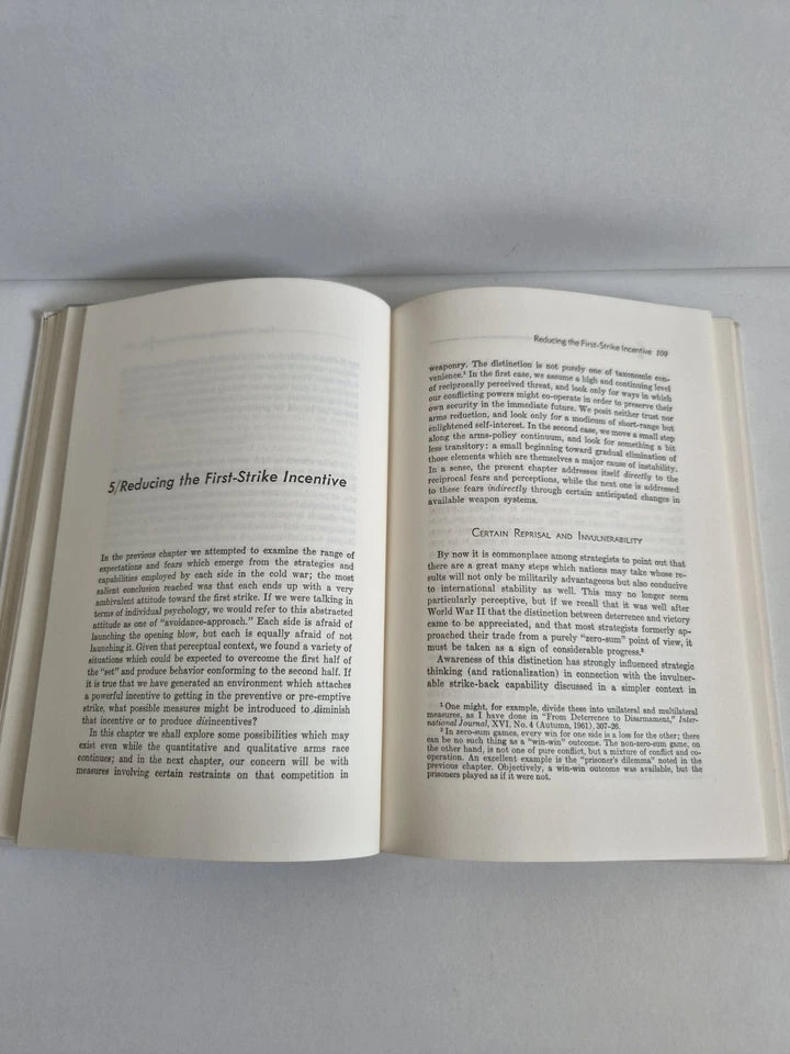 Deterrence, Arms Control and Disarmament by J Singer (1962)