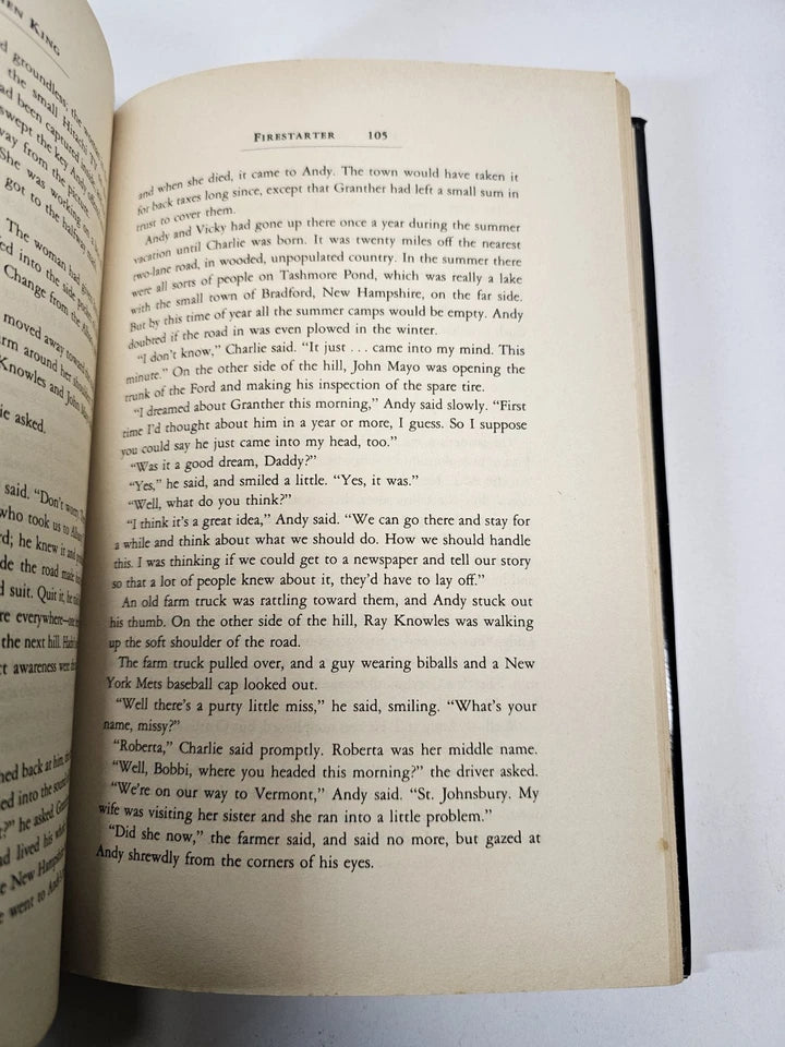 Firestarter by Stephen King (1980) Book Club Associates