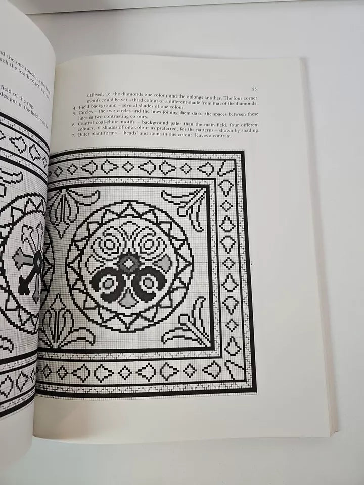 Charted Designs for Needle-made Rugs by Sibyl I. Mathews (1976)