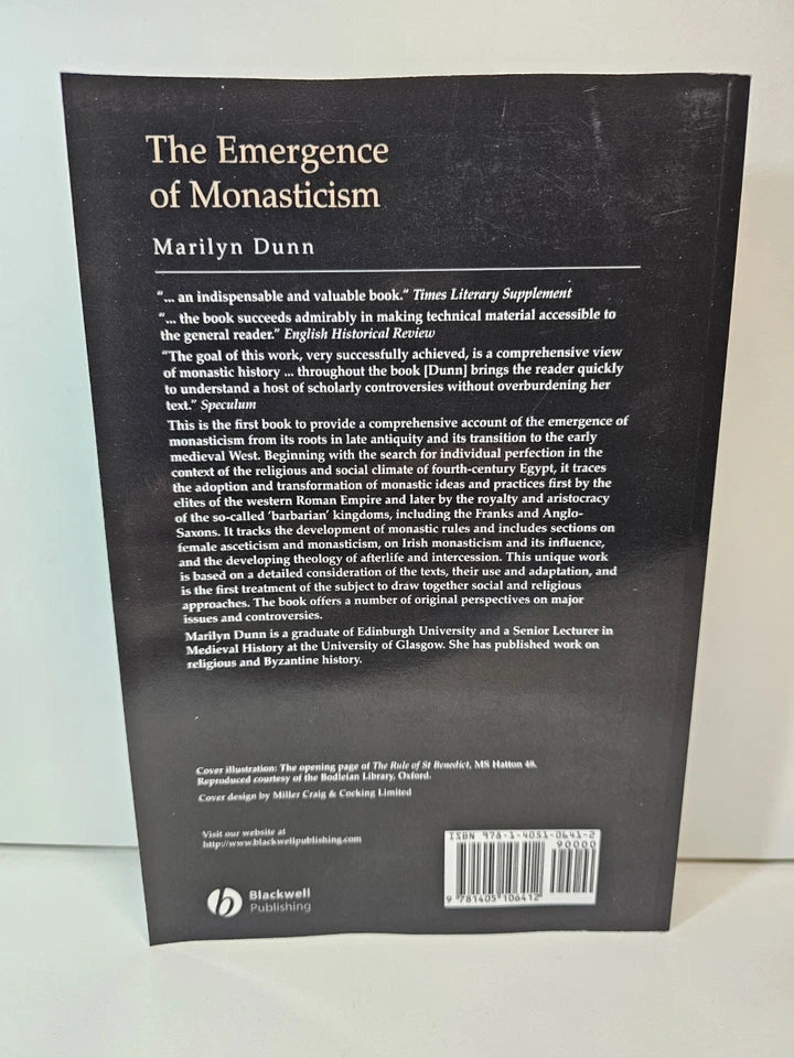 Emergence of Monasticism : From the Desert Fathers ...by Marilyn Dunn (2003)