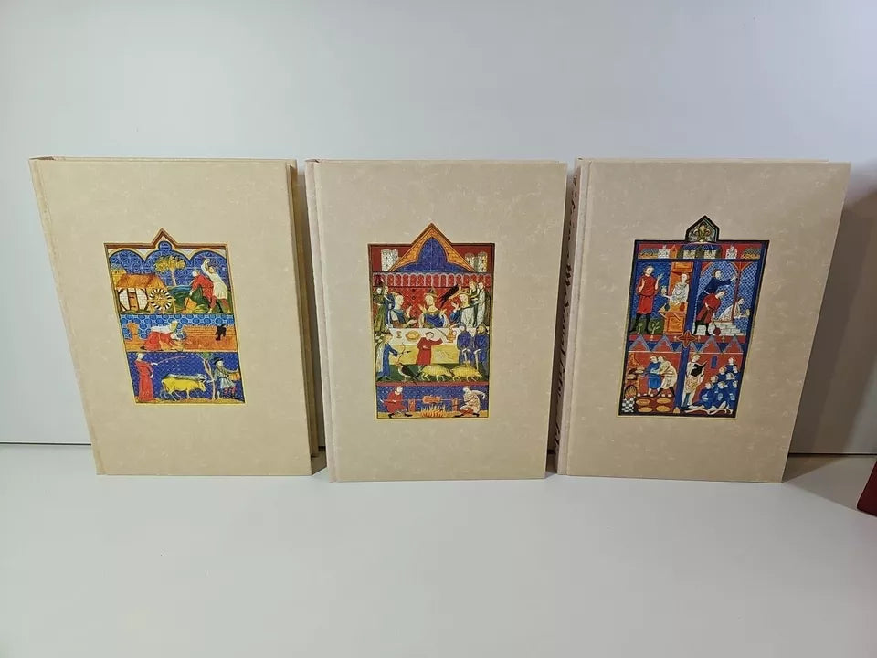 Folio Society -Scenes of Medieval Life: City, Castle, Village (2002)