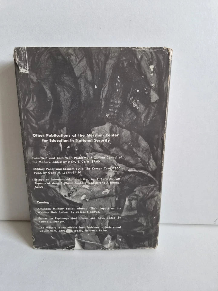 Deterrence, Arms Control and Disarmament by J Singer (1962)