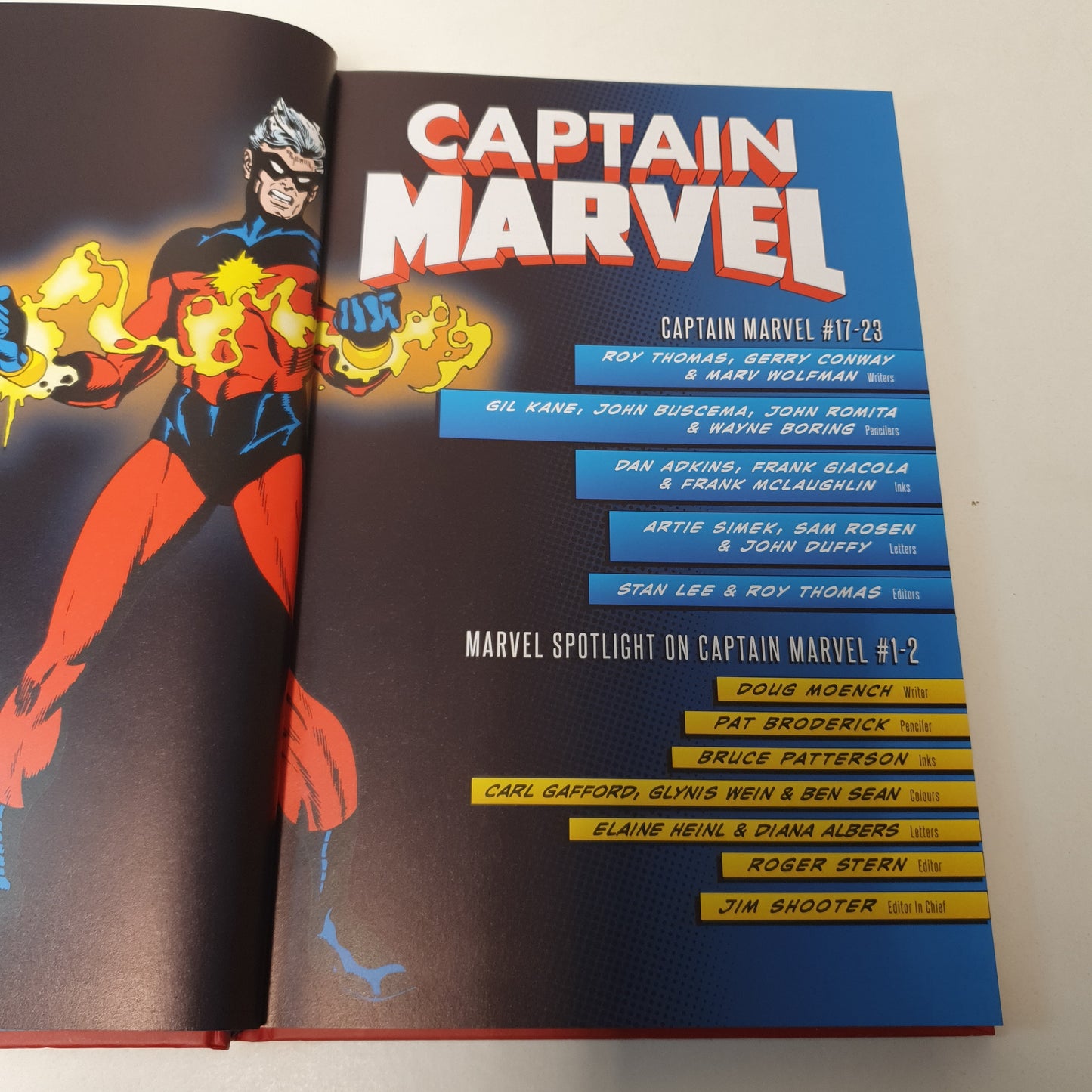 Captain Marvel by Thomas, Conway & Wolfman (2014)