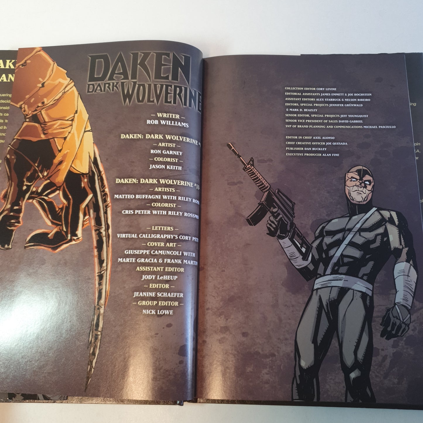 Daken Dark Wolverine: Big Break by Williams, Garney, Buffagni & Rossmo (2011)