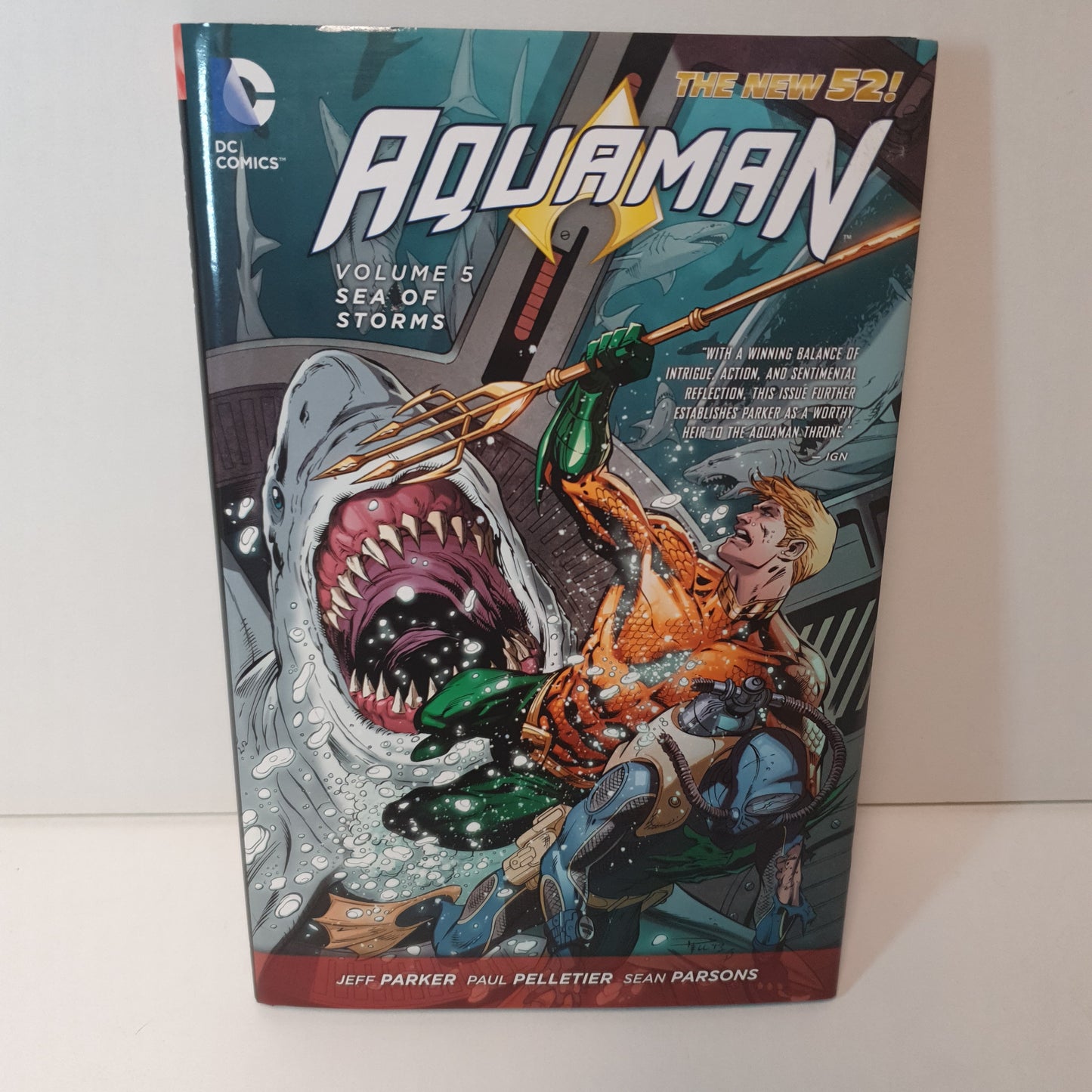 Aquaman Vol 5 Sea of Storms by Parker, Pelletier & Parsons ( 2014)