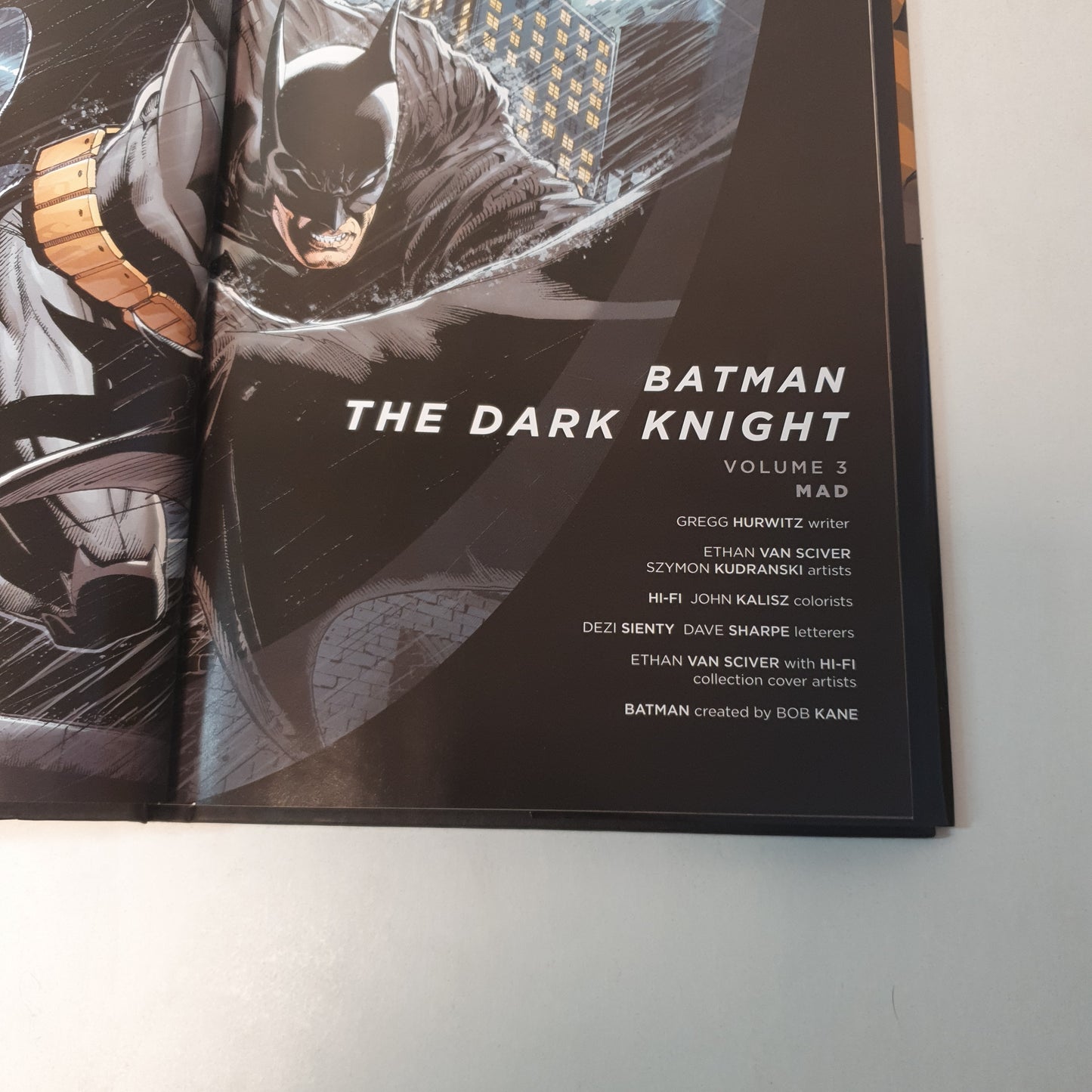 Batman The Dark Knight Vol 3 Mad by Hurwitz, Van Scriber & Kudranski (2014)