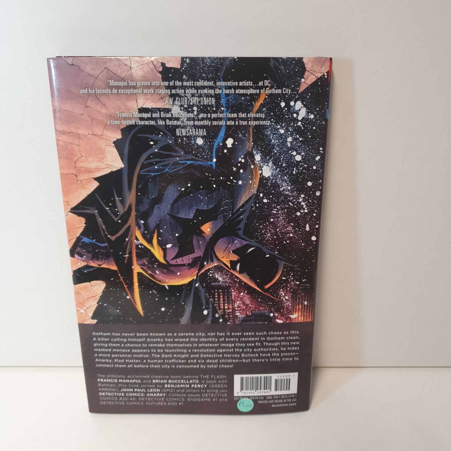 Batman Detective Comics Vol 7 Anarky by Manapul & Buccellato (2016)