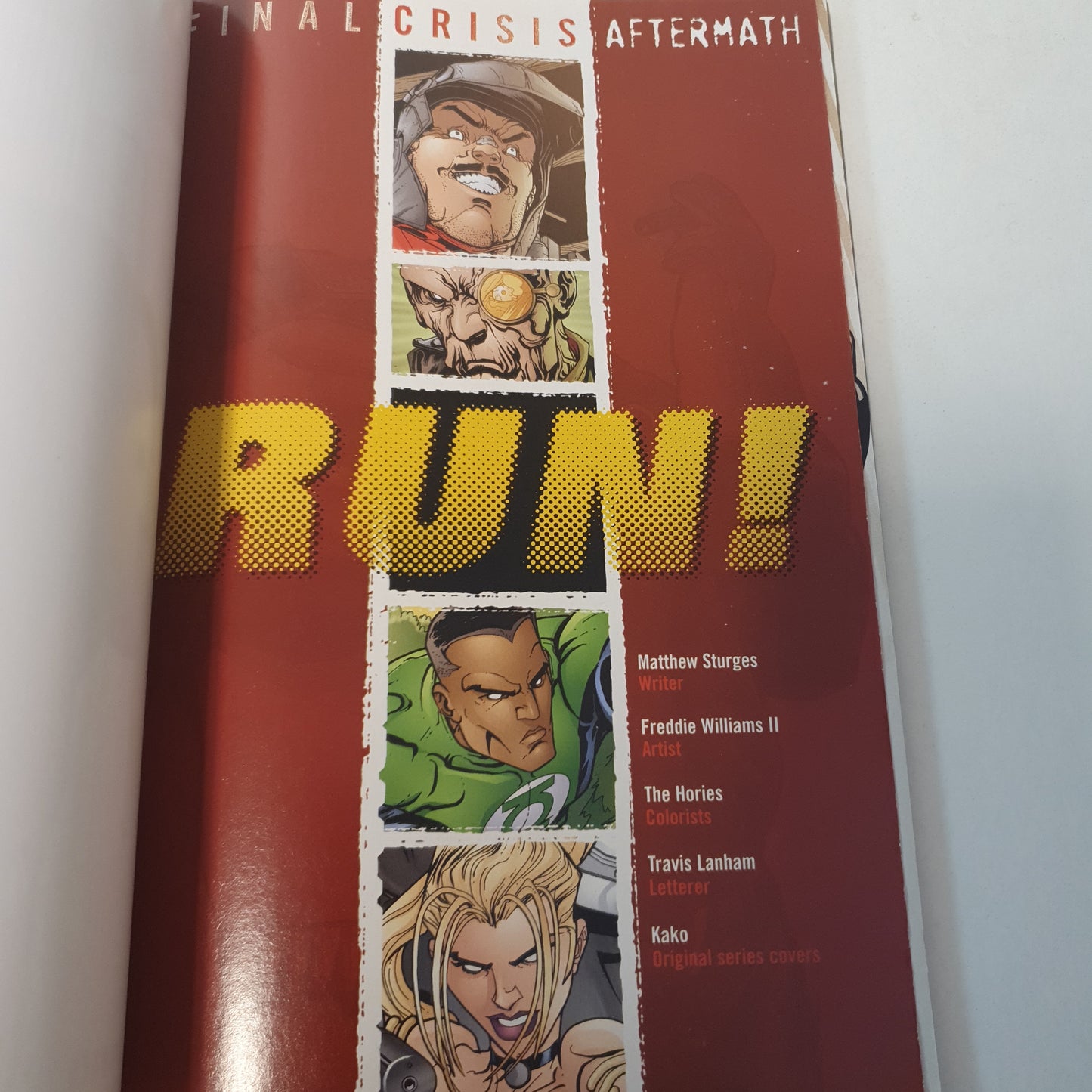 Final Crisis Aftermath: Run! by Sturges & Williams (2009)