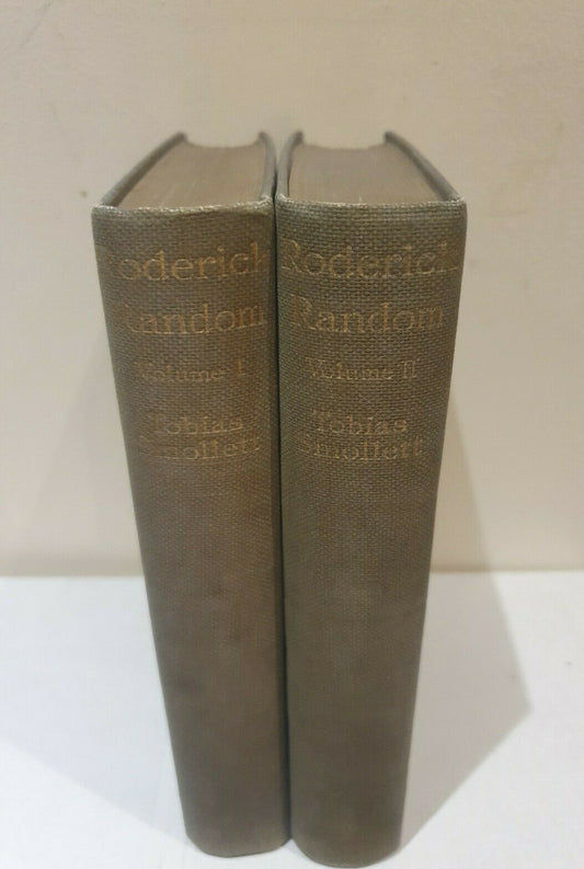 Roderick Random Volume I & II - Tobias Smollett (1926)