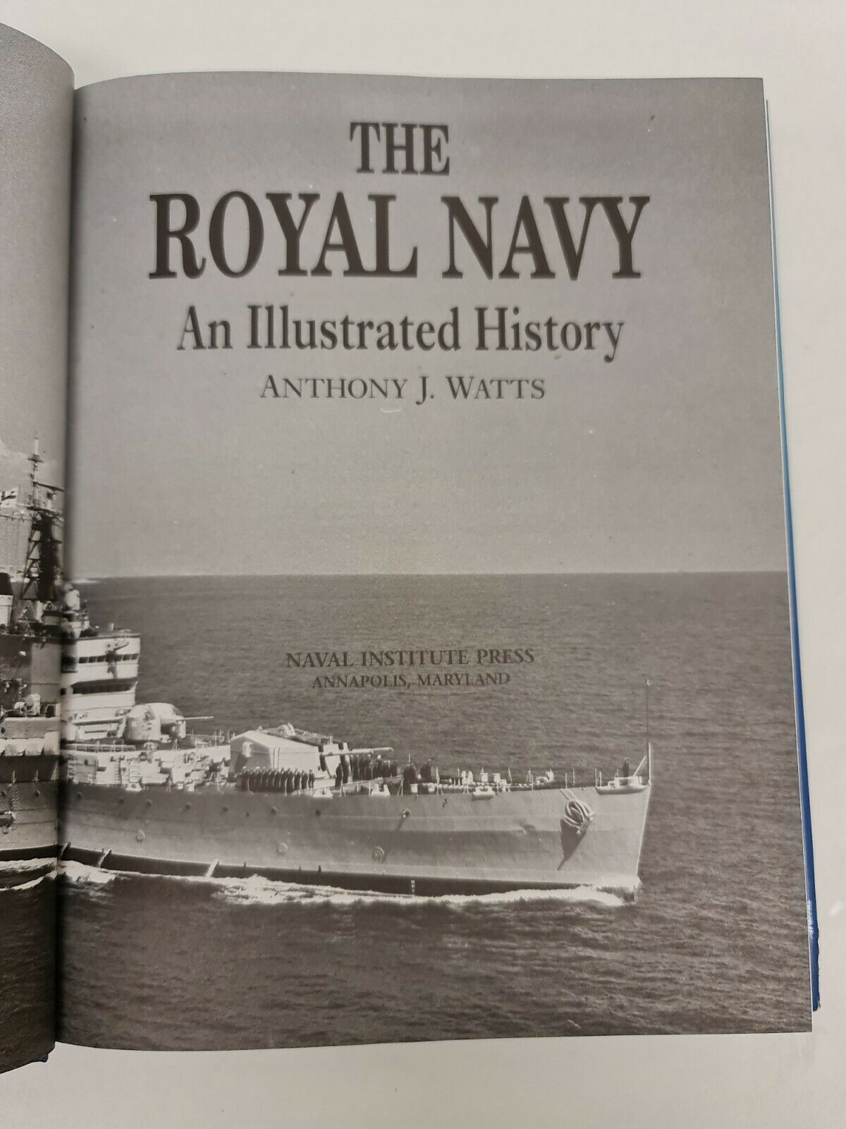 The Royal Navy: An Illustrated History by Anthony J. Watts