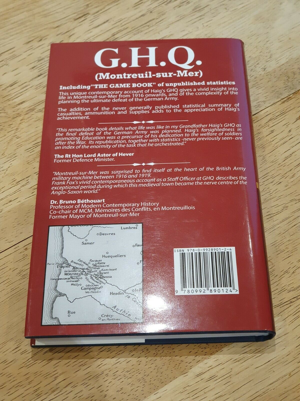 G.H.Q. (Montreuil-Sur-Mer) Haig-The Chief by Sir Frank Fox