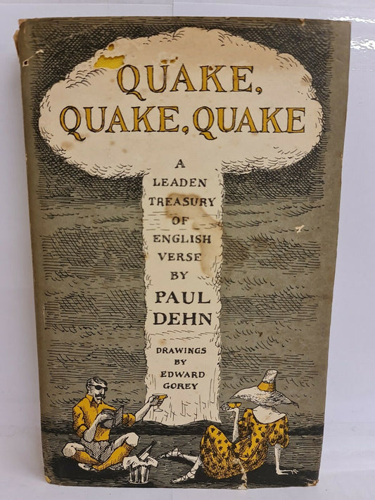 SIGNED - Quake, Quake, Quake by Paul Dehn