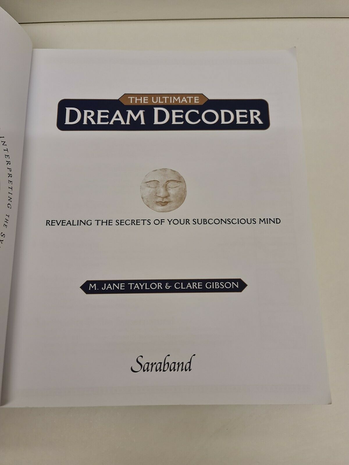The Ultimate Dream Decoder by Jane Taylor & Clare Gibson