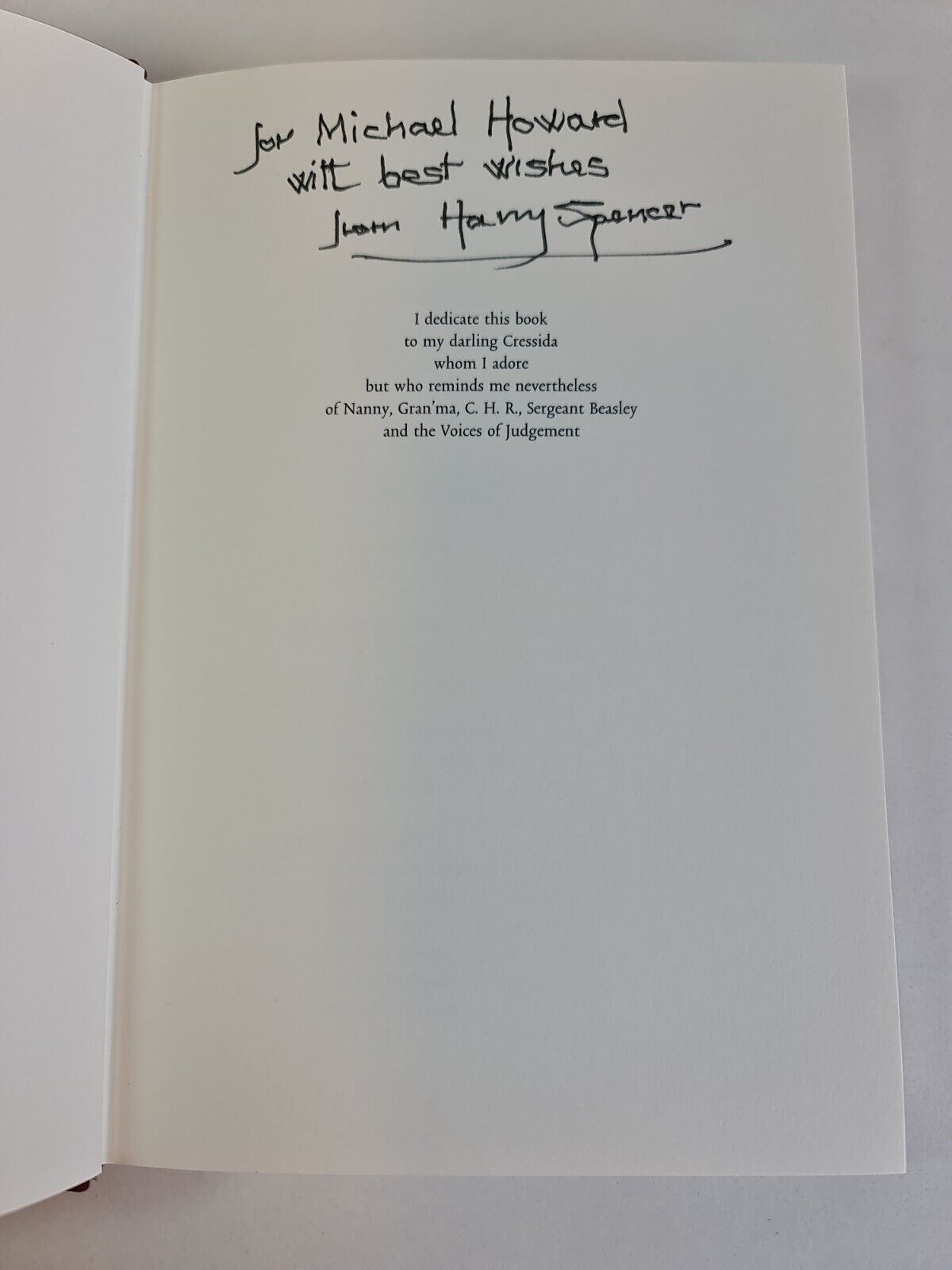 SIGNED Lascombe by Harry Spencer