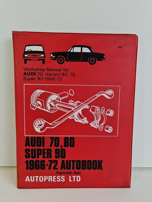Audi 70, 80 Super 90 1966-72 Autobook (1973) - Workshop Manual
