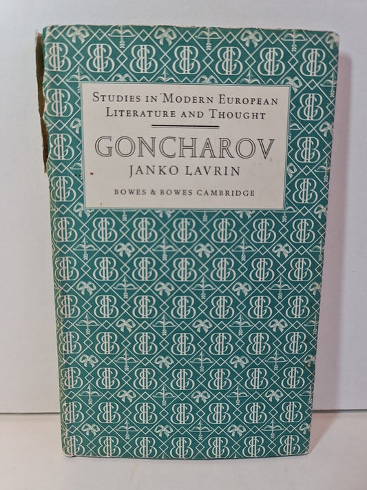 Goncharov by Janko Lavrin (1954)