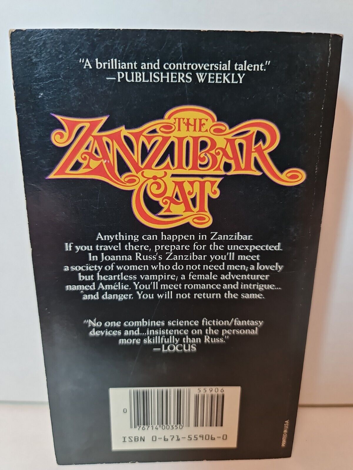 Zanzibar Cat by Joanna Russ (1984)