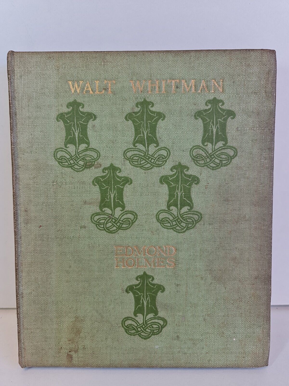 Walt Whitman's Poetry a Study & a Selection by Edmond Holmes (1902)