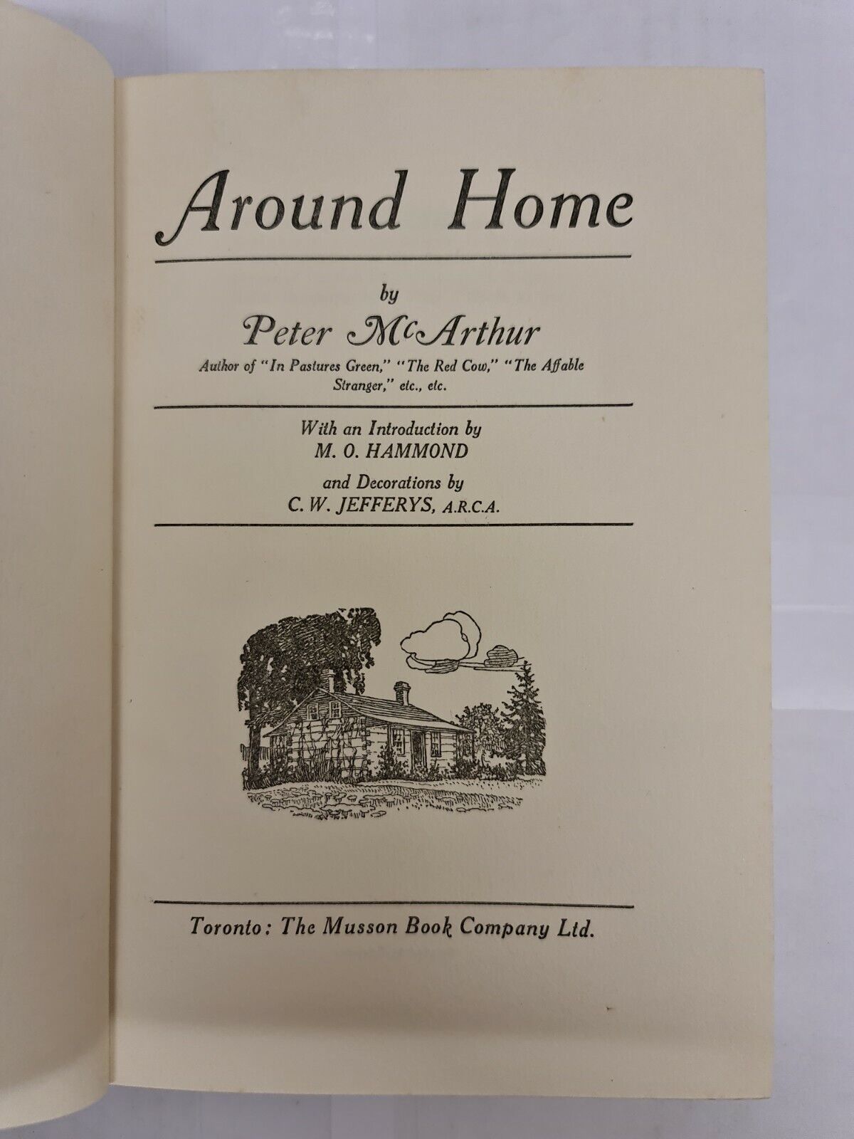 Around Home by Peter McArthur (1925)